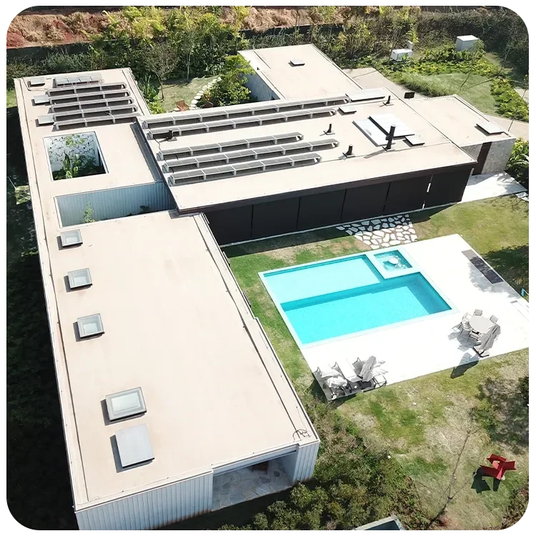 Cobertura em Membrana PVC 